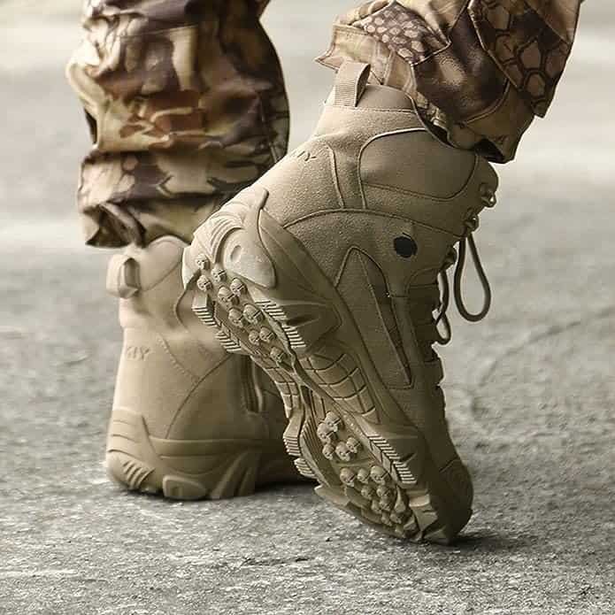 botas militares hombre